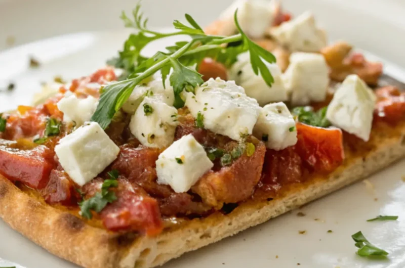 Einfaches Feta-Fladenbrot – Schnelles Rezept für weiches und würziges Brot