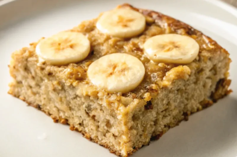Gesunder Diätkuchen mit Haferflocken & Bananen – Der perfekte Fitnesskuchen