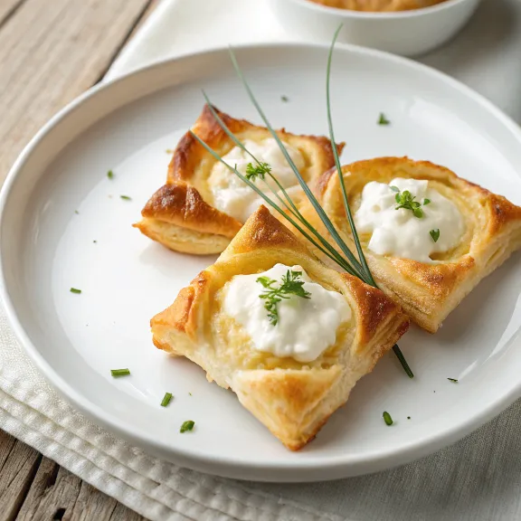 Mini Quarktaschen – Einfaches Rezept für zarten Blätterteiggenuss ...