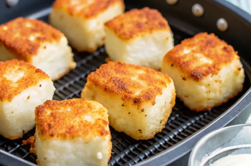 Feta-Häppchen aus dem Airfryer – Knuspriger Genuss in Minuten
