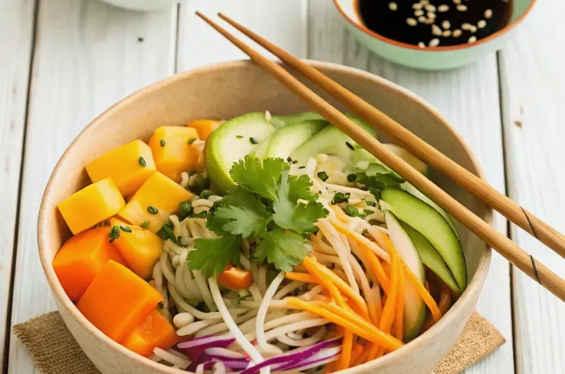 Asiatischer Spitzkohl-Mango-Salat – Das perfekte Sommergericht