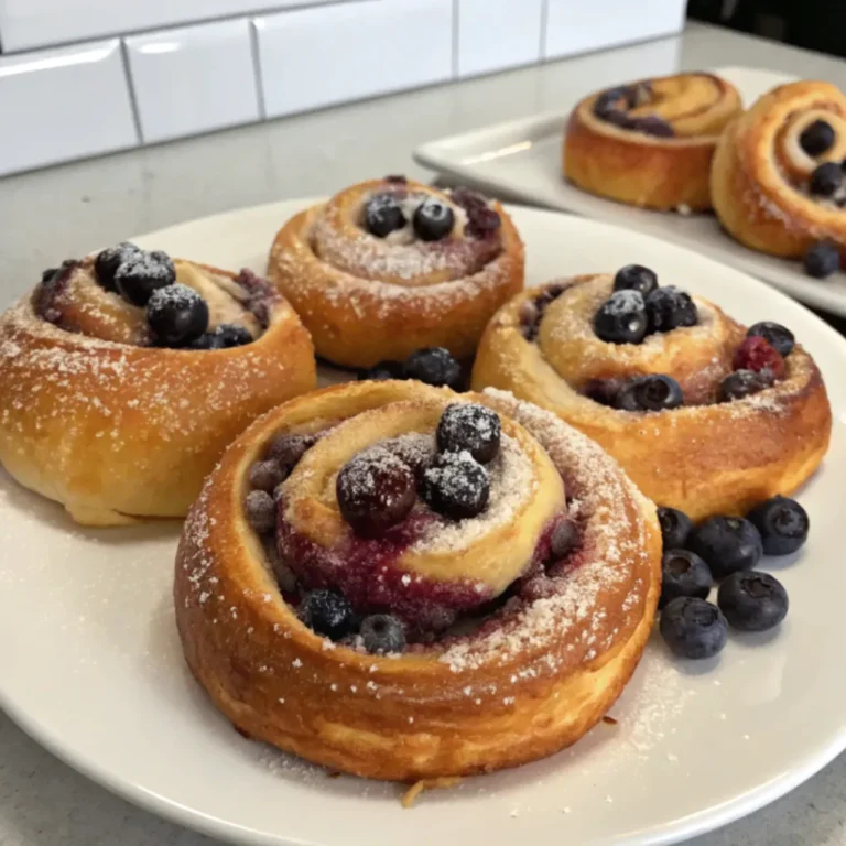Schwedische Blaubeer-Schnecken
