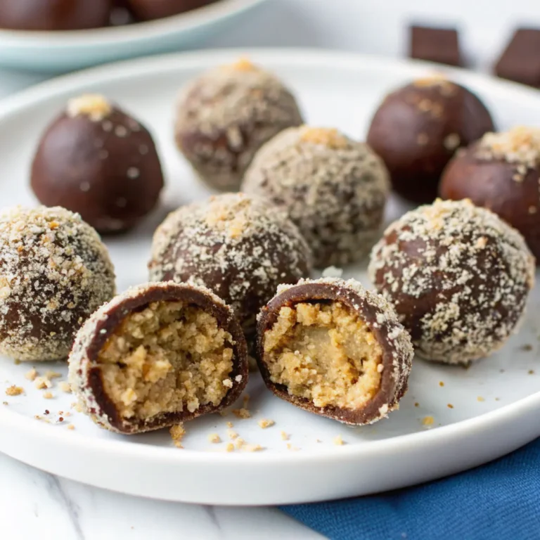 Quinoa-Schoko Bällchen – gesunder Snack mit Quinoa, Schokolade und Kokosflocken, schnell gemacht und lecker