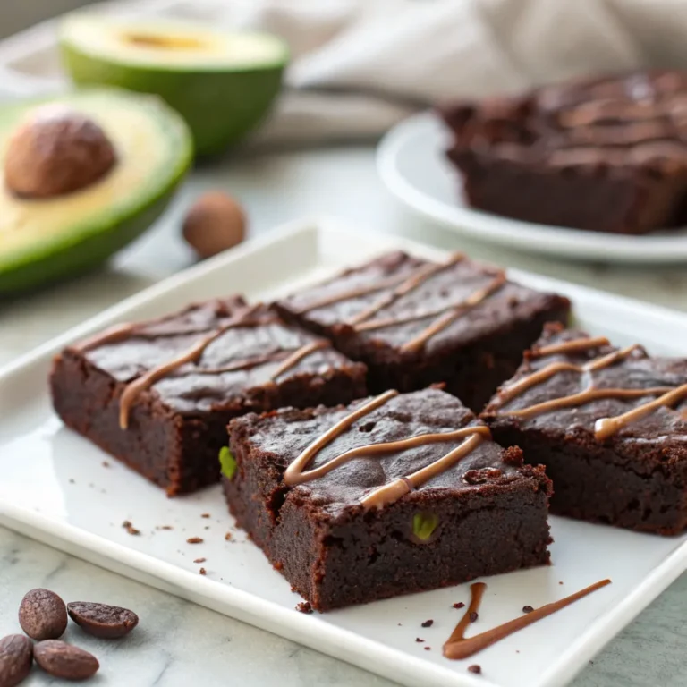Saftige Avocado-Brownies - Einfaches Rezept für gesunde Schoko-Leckerei